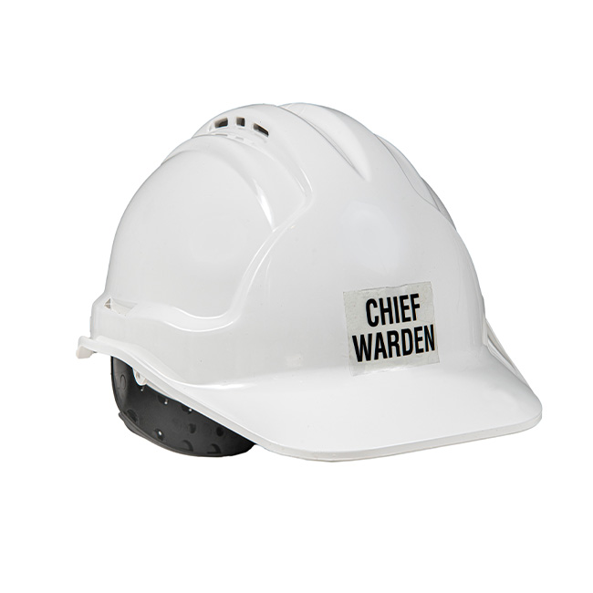 Chief Warden Hard Hat